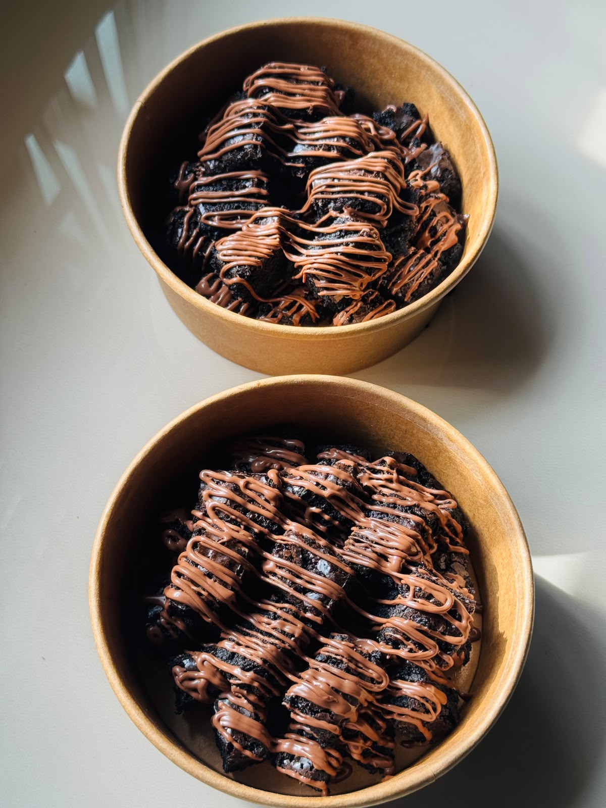 Chocolate Brownie Tubs